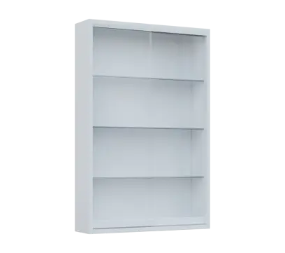 RE VT - 900 vitrína, 900x600x150, bílá